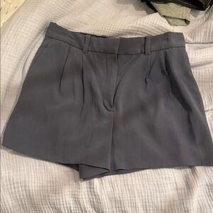 Aritzia High Waist Gray Shorts effortless short
